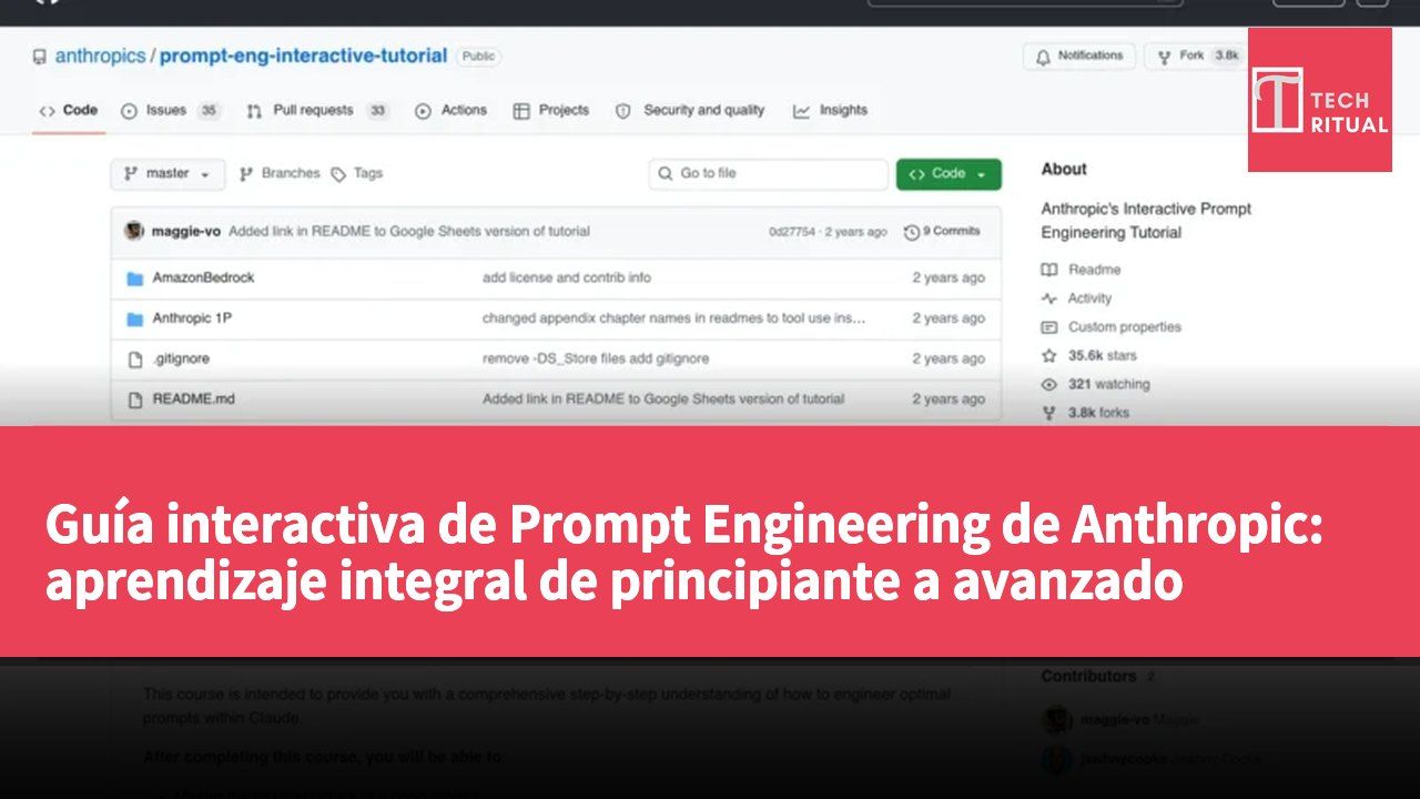 Guía interactiva de Prompt Engineering de Anthropic: aprendizaje integral de principiante a avanzado