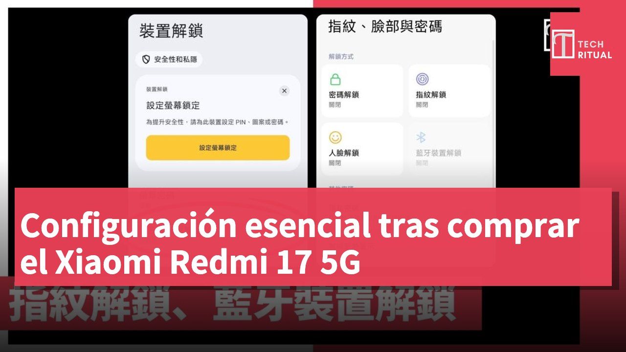 Configuración esencial tras comprar el Xiaomi Redmi 17 5G