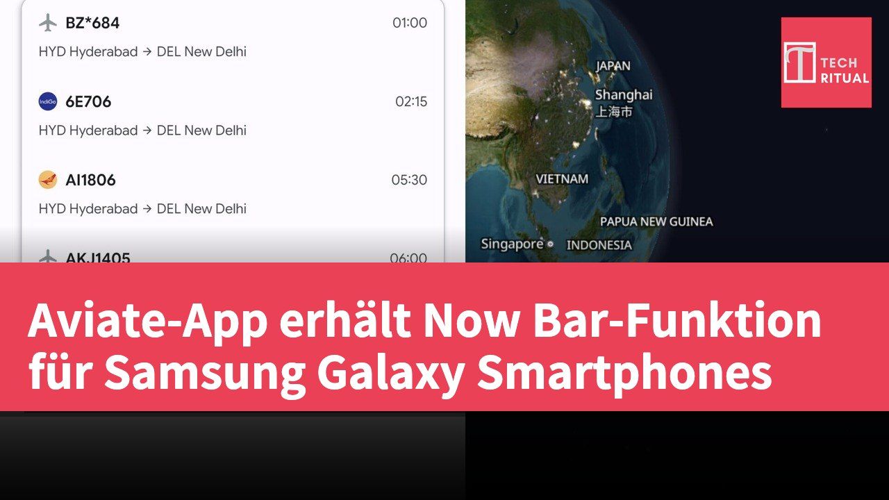 Aviate-App erhält Now Bar-Funktion für Samsung Galaxy Smartphones