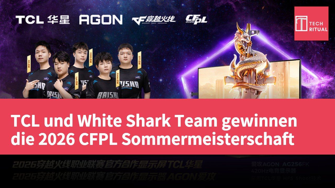 TCL und White Shark Team gewinnen die 2026 CFPL Sommermeisterschaft