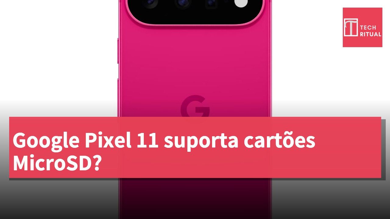 Google Pixel 11 suporta cartões MicroSD?