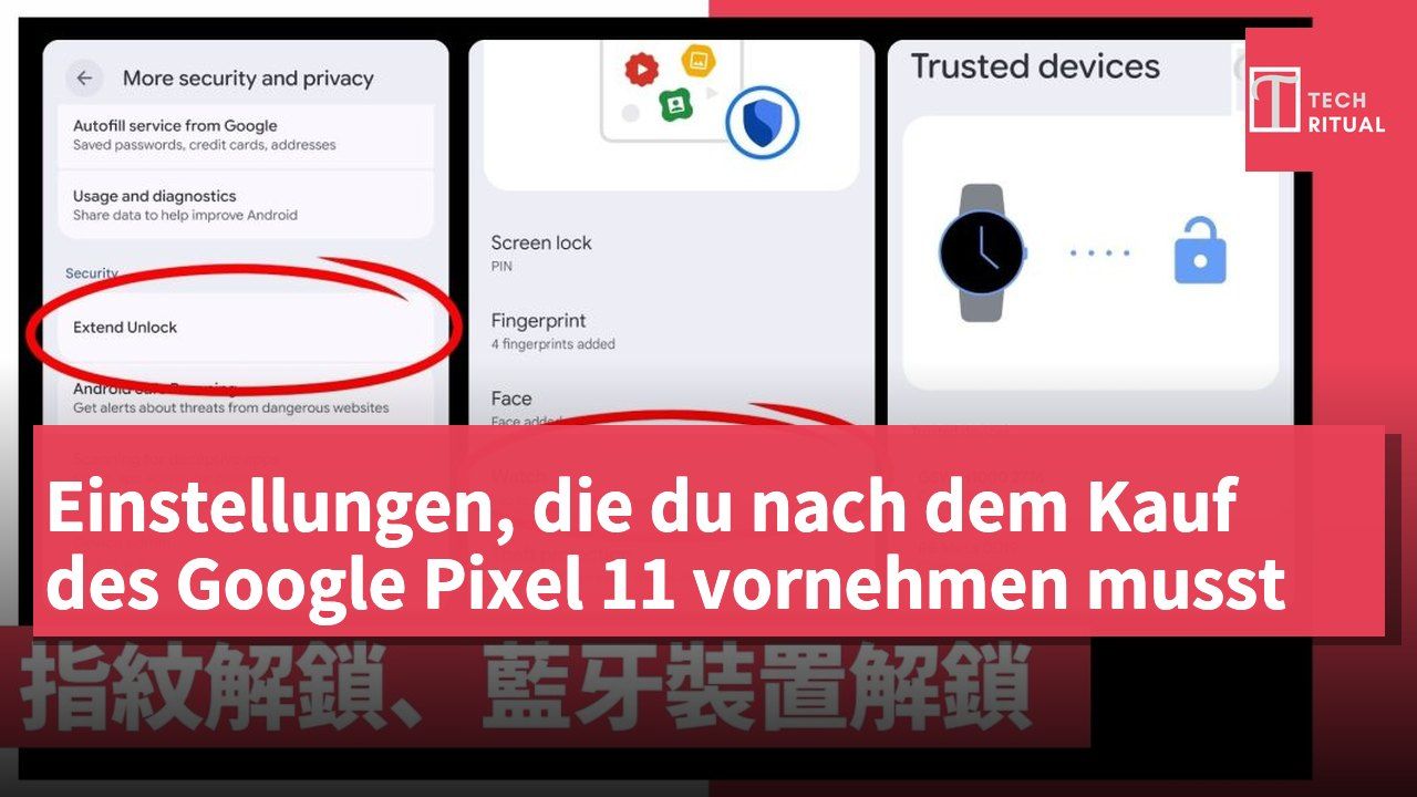 Einstellungen, die du nach dem Kauf des Google Pixel 11 vornehmen musst