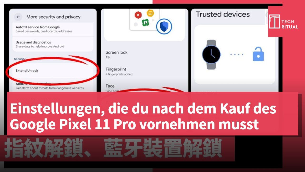 Einstellungen, die du nach dem Kauf des Google Pixel 11 Pro vornehmen musst