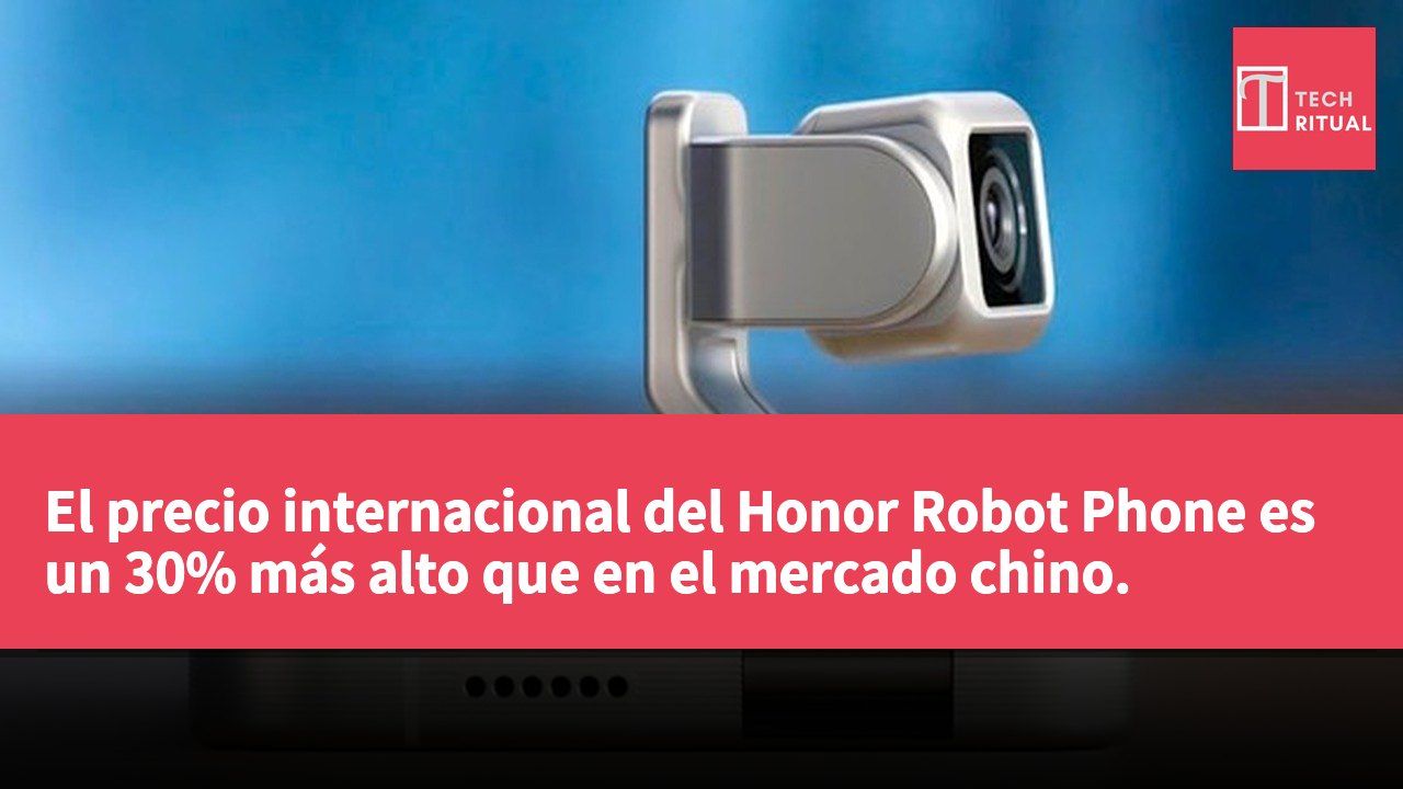 El precio internacional del Honor Robot Phone es un 30% más alto que en el mercado chino.
