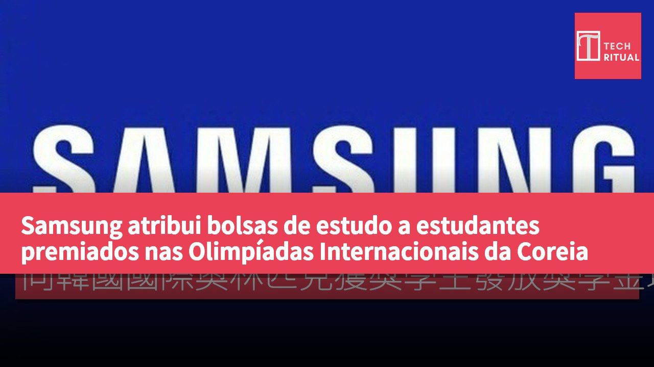 Samsung atribui bolsas de estudo a estudantes premiados nas Olimpíadas Internacionais da Coreia para apoiar a formação de talentos em STEM