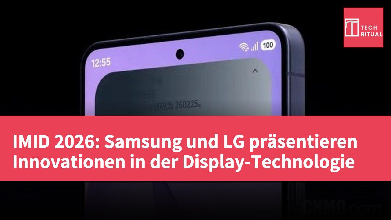 IMID 2026: Samsung und LG präsentieren Innovationen in der Display-Technologie