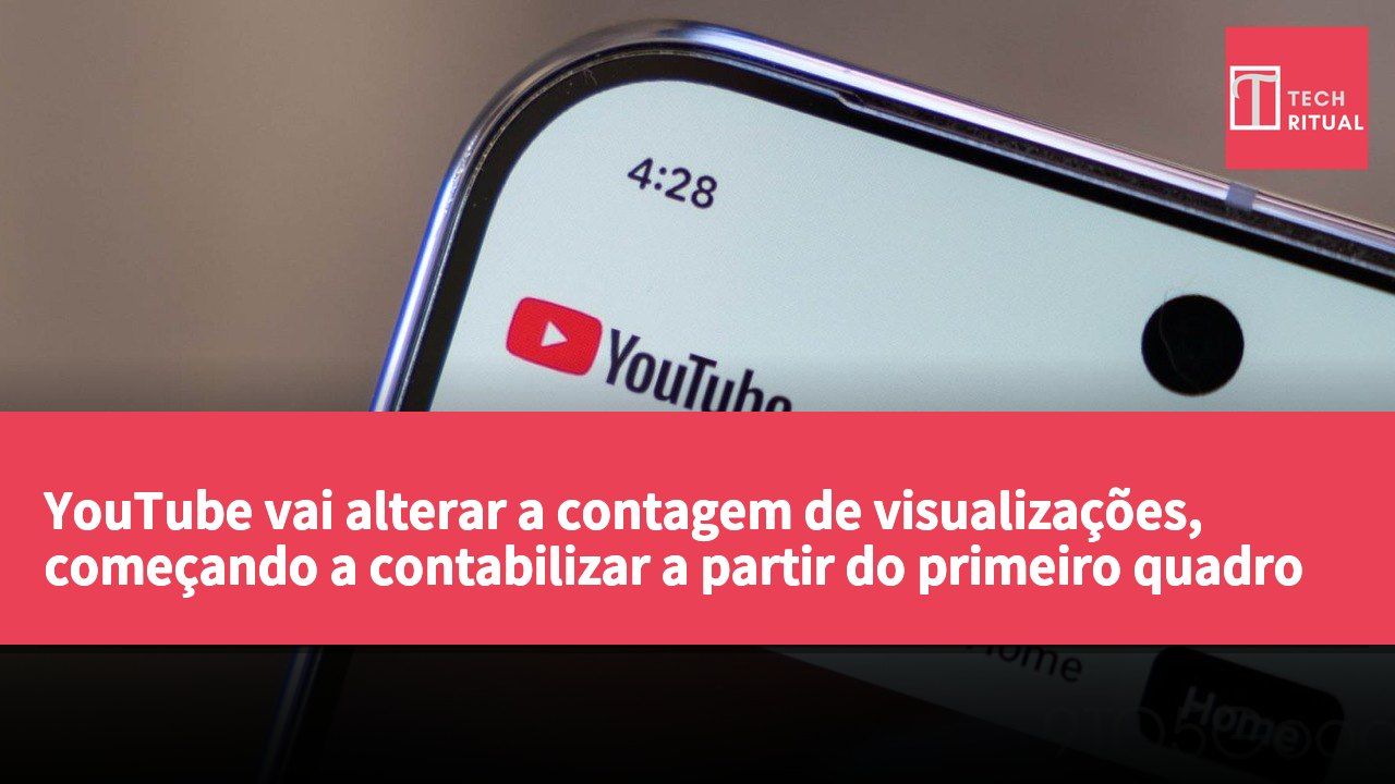 YouTube vai alterar a contagem de visualizações, começando a contabilizar a partir do primeiro quadro