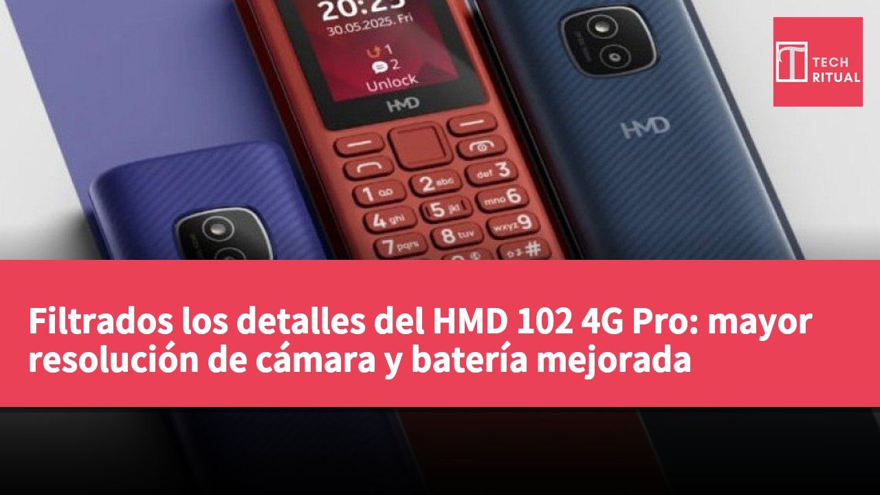 Filtrados los detalles del HMD 102 4G Pro: mayor resolución de cámara y batería mejorada
