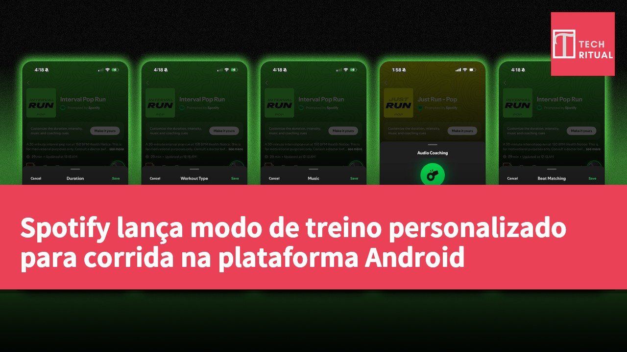 Spotify lança modo de treino personalizado para corrida na plataforma Android