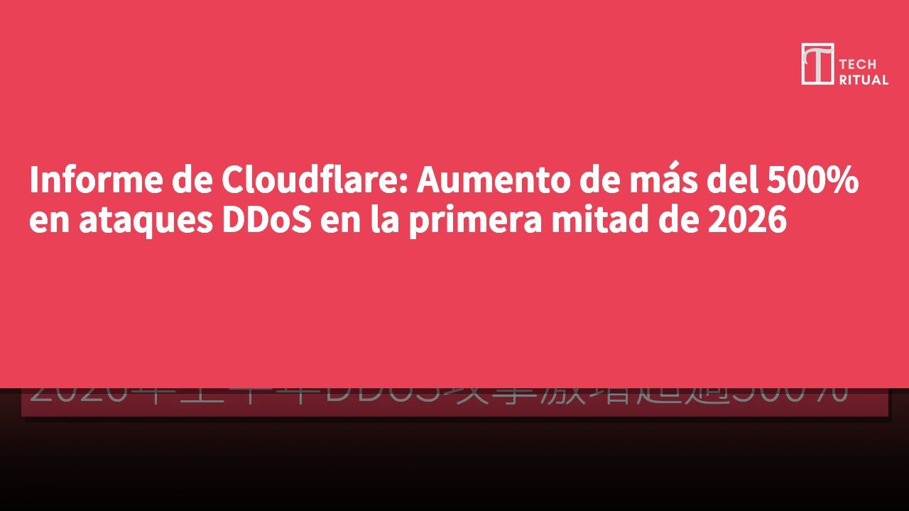 Informe de Cloudflare: Aumento de más del 500% en ataques DDoS en la primera mitad de 2026