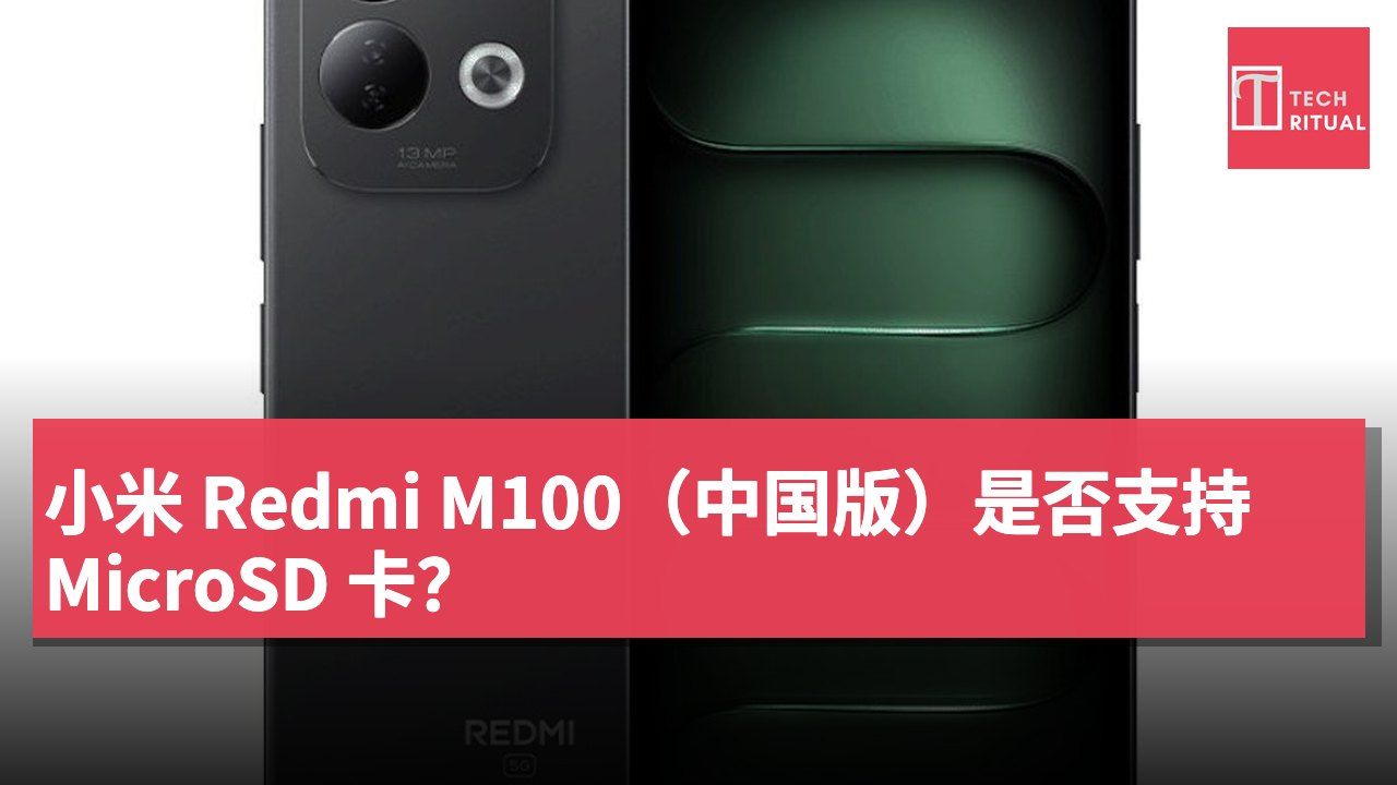 小米 Redmi M100（中国版）是否支持 MicroSD 卡？