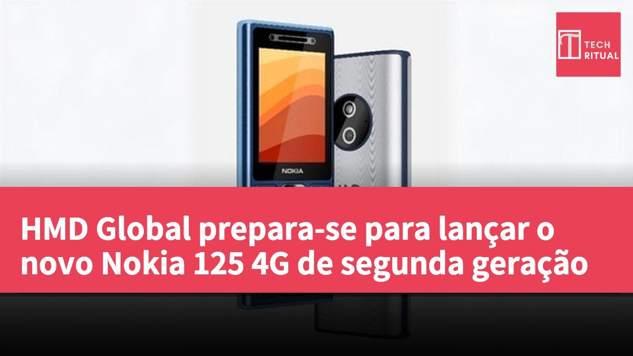 HMD Global prepara-se para lançar o novo Nokia 125 4G de segunda geração