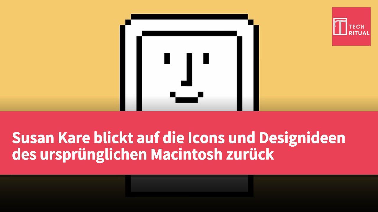 Susan Kare blickt auf die Icons und Designideen des ursprünglichen Macintosh zurück