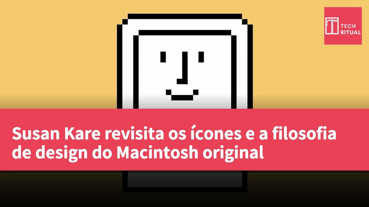 Susan Kare revisita os ícones e a filosofia de design do Macintosh original