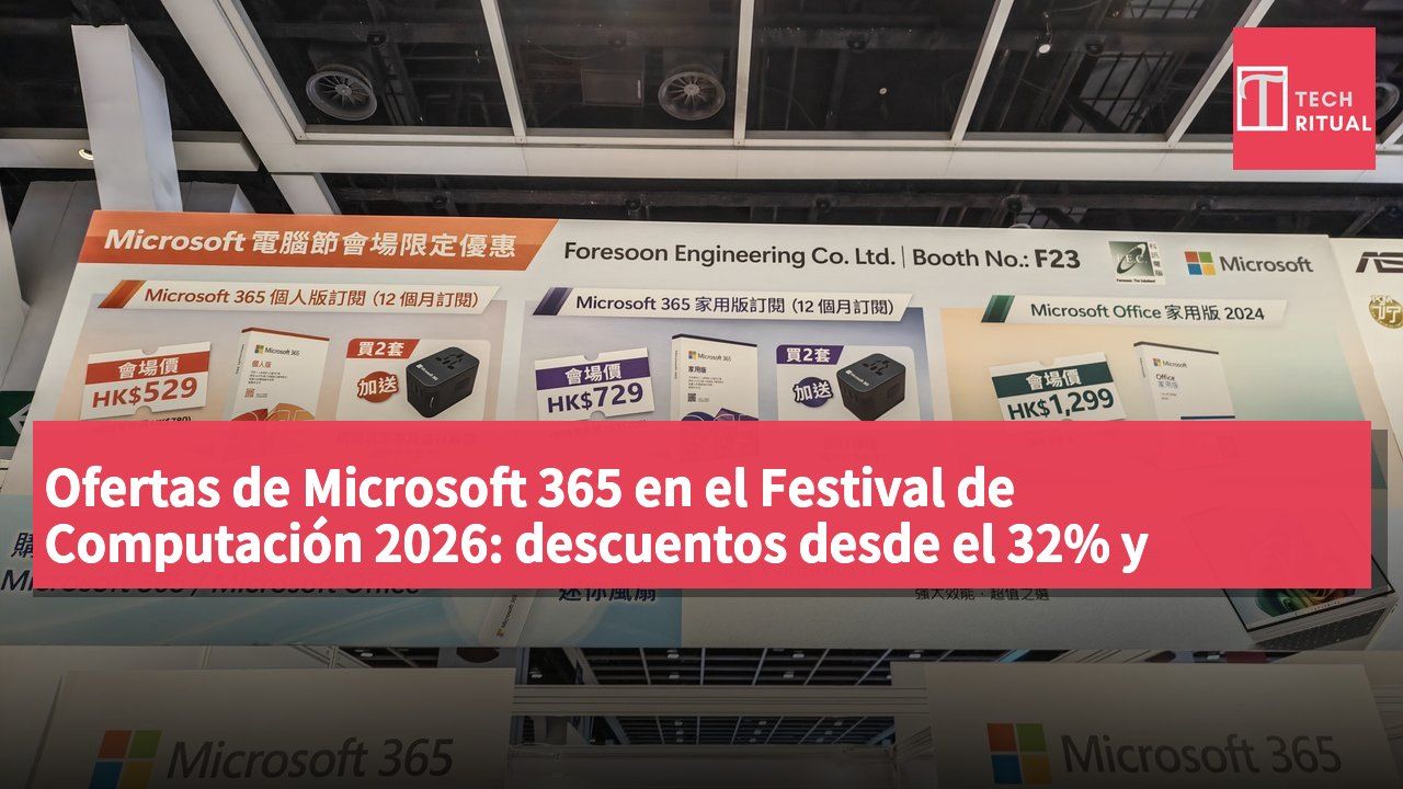 Ofertas de Microsoft 365 en el Festival de Computación 2026: descuentos desde el 32% y precios desde HK$529