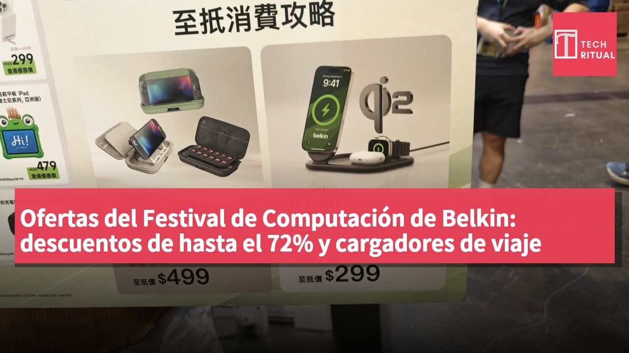 Ofertas del Festival de Computación de Belkin: descuentos de hasta el 72% y cargadores de viaje desde HK$199