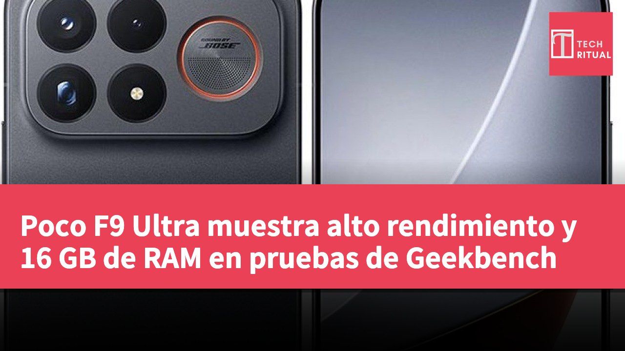 Poco F9 Ultra muestra alto rendimiento y 16 GB de RAM en pruebas de Geekbench