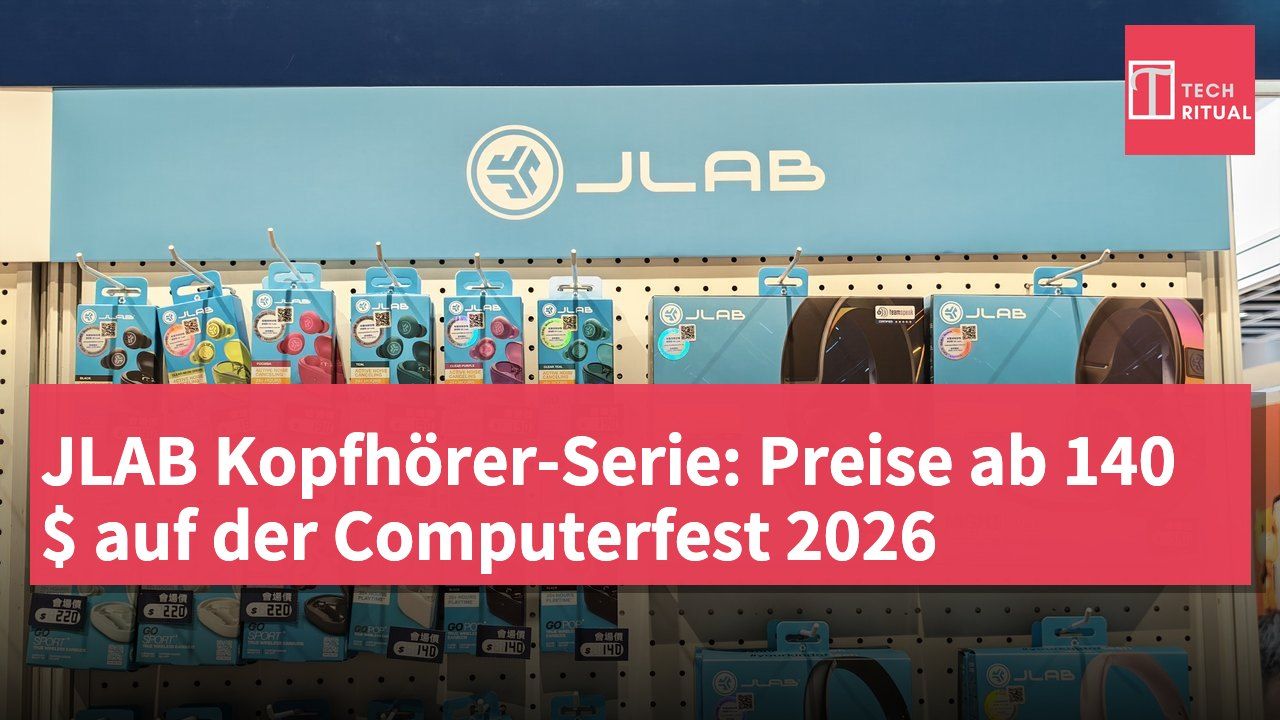 JLAB Kopfhörer-Serie: Preise ab 140 $ auf der Computerfest 2026