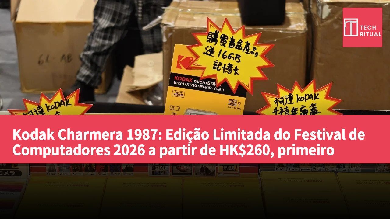 Kodak Charmera 1987: Edição Limitada do Festival de Computadores 2026 a partir de HK$260, primeiro pacote inclui microSD de 166B
