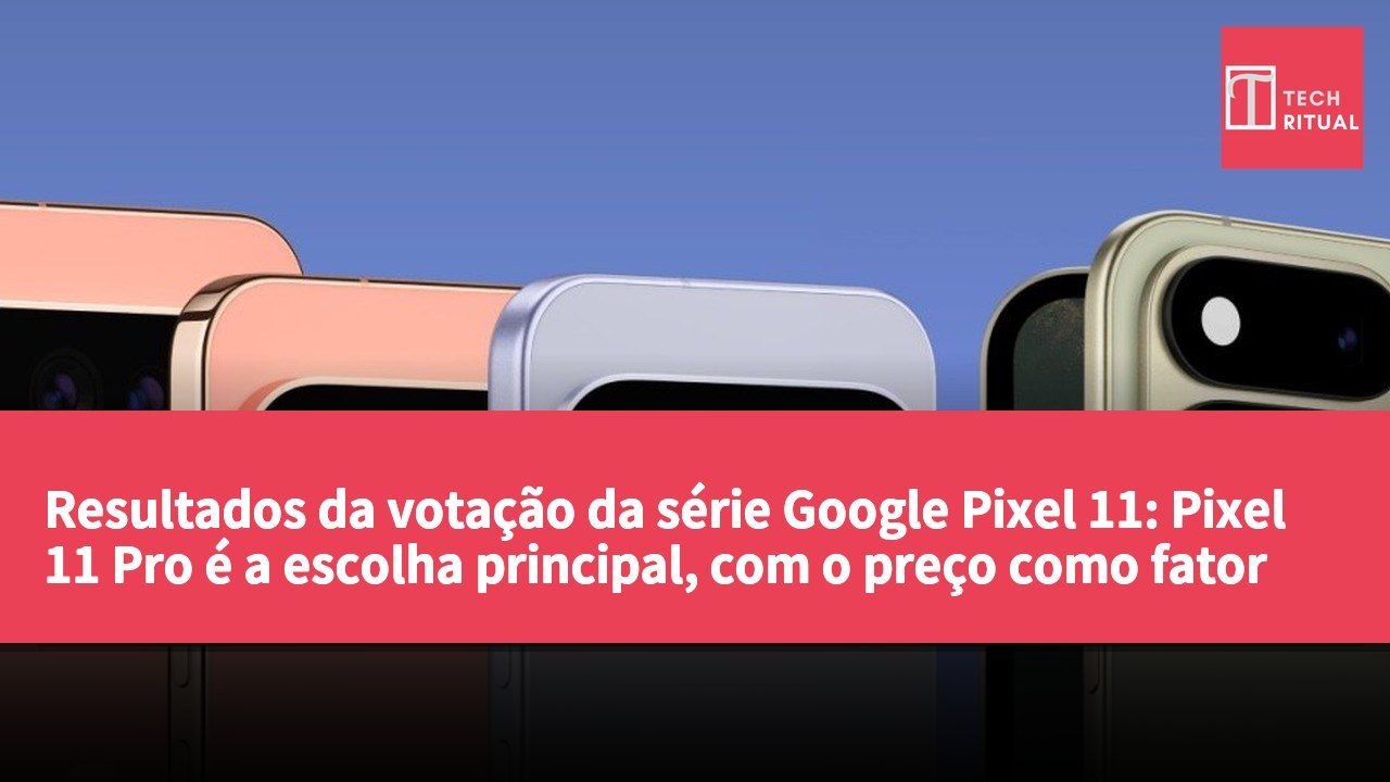 Resultados da votação da série Google Pixel 11: Pixel 11 Pro é a escolha principal, com o preço como fator decisivo.