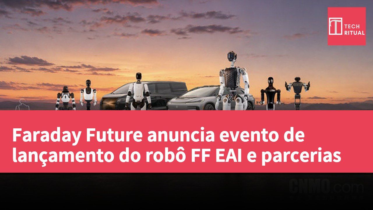 Faraday Future anuncia evento de lançamento do robô FF EAI e parcerias