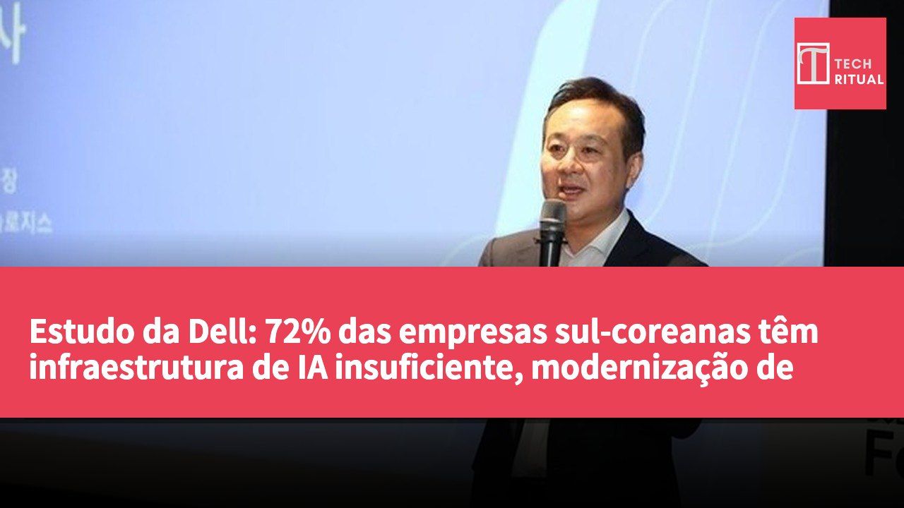 Estudo da Dell: 72% das empresas sul-coreanas têm infraestrutura de IA insuficiente, modernização de centros de dados é prioridade.