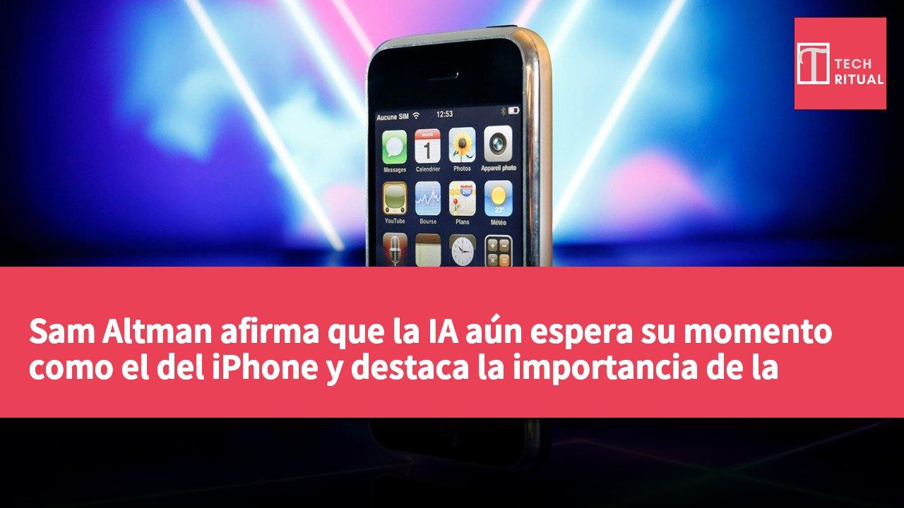 Sam Altman afirma que la IA aún espera su momento como el del iPhone y destaca la importancia de la filosofía de Apple de "atreverse a rechazar".