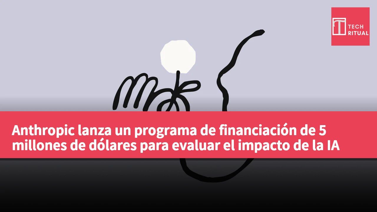 Anthropic lanza un programa de financiación de 5 millones de dólares para evaluar el impacto de la IA en el bienestar.