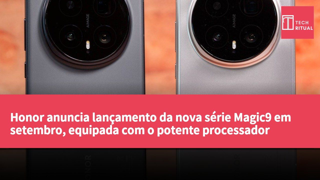 Honor anuncia lançamento da nova série Magic9 em setembro, equipada com o potente processador Snapdragon 8 Elite Gen 5