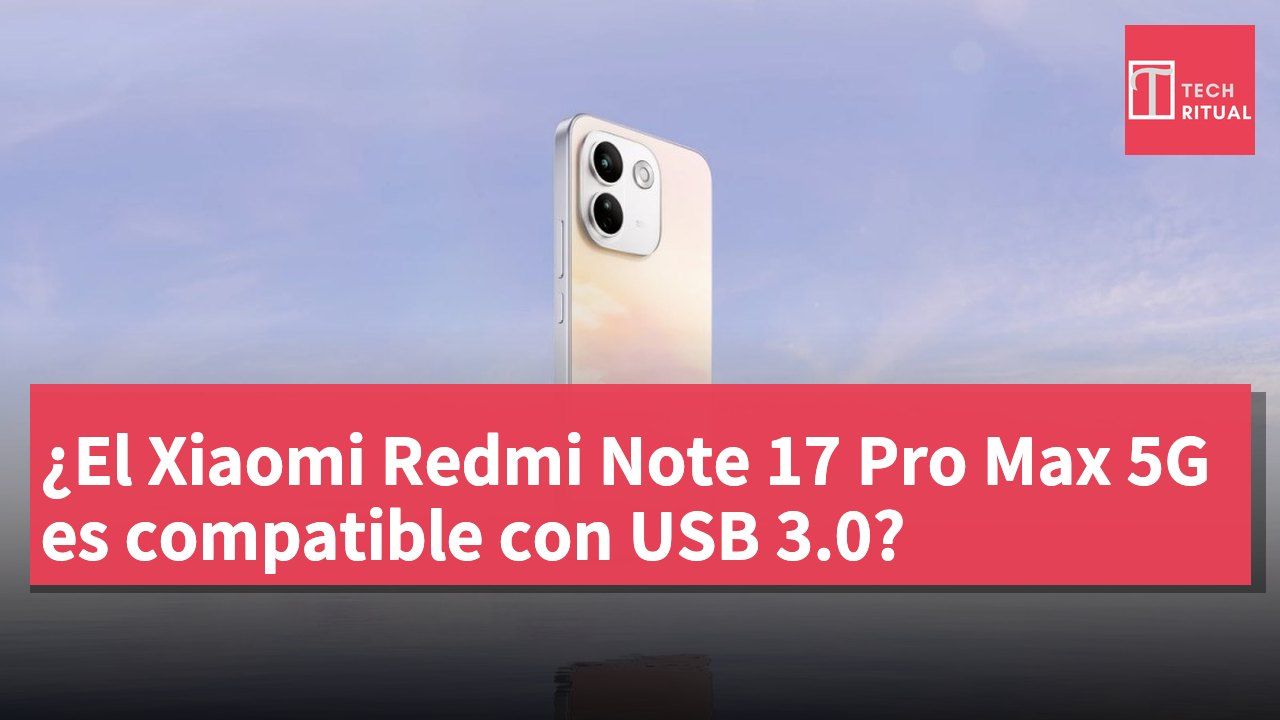 ¿El Xiaomi Redmi Note 17 Pro Max 5G es compatible con USB 3.0?
