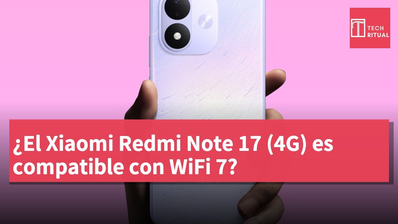 ¿El Xiaomi Redmi Note 17 (4G) es compatible con WiFi 7?