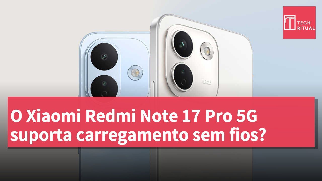 O Xiaomi Redmi Note 17 Pro 5G suporta carregamento sem fios?
