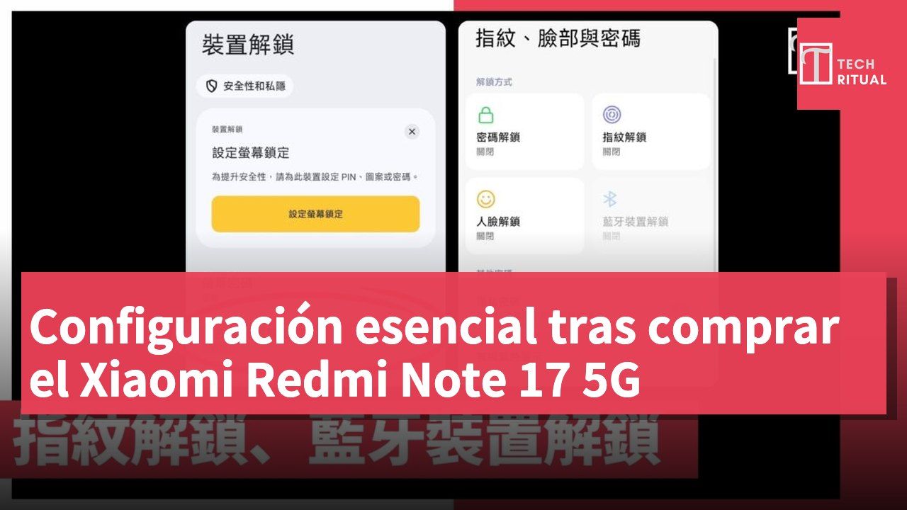 Configuración esencial tras comprar el Xiaomi Redmi Note 17 5G