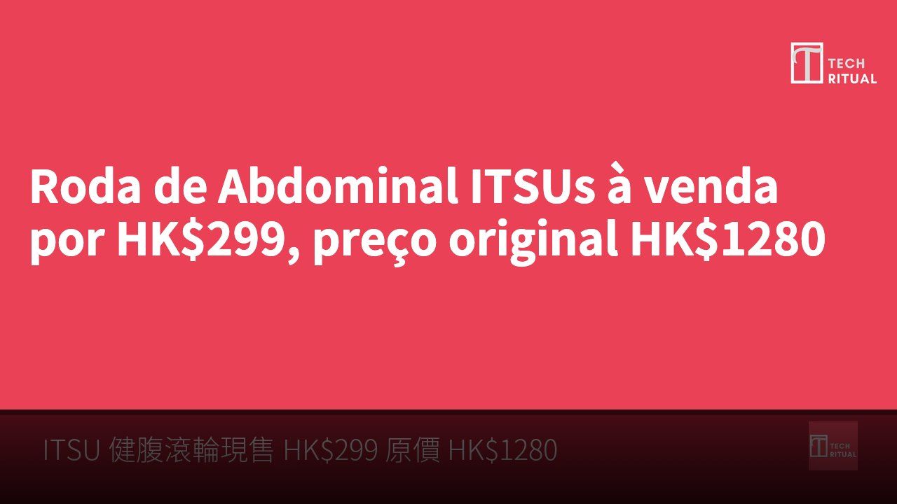 Roda de Abdominal ITSUs à venda por HK$299, preço original HK$1280