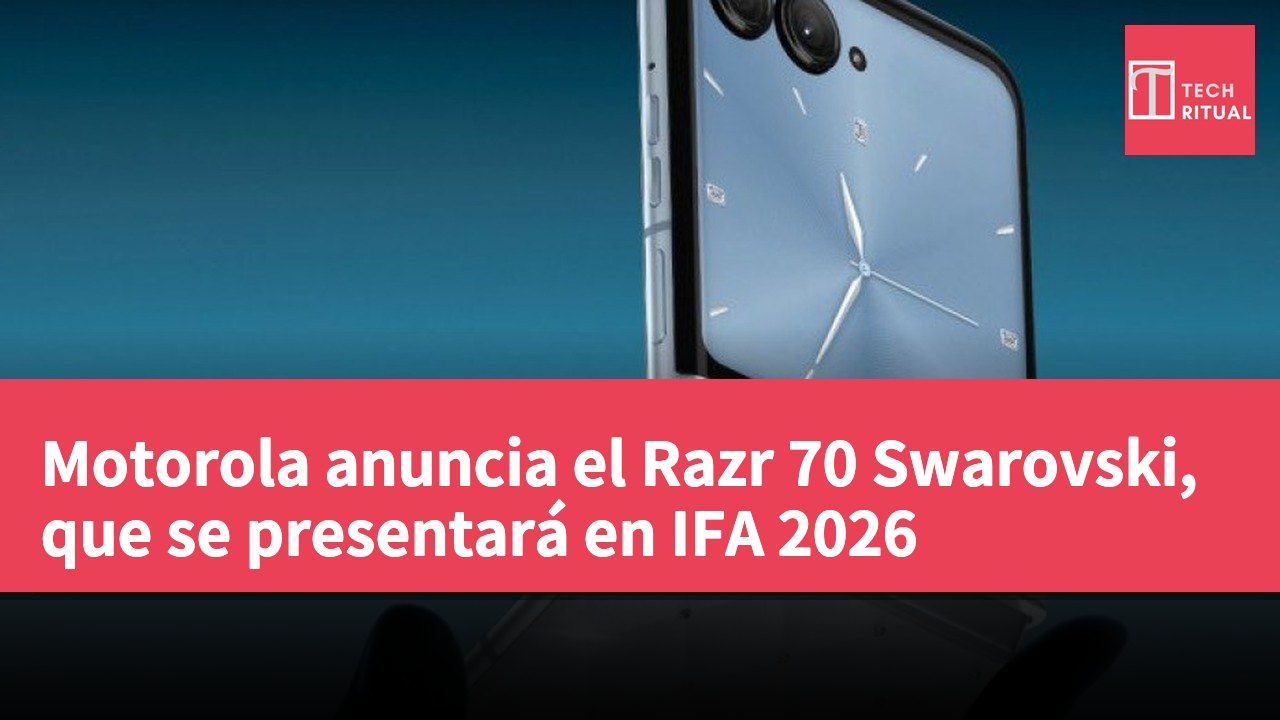 Motorola anuncia el Razr 70 Swarovski, que se presentará en IFA 2026