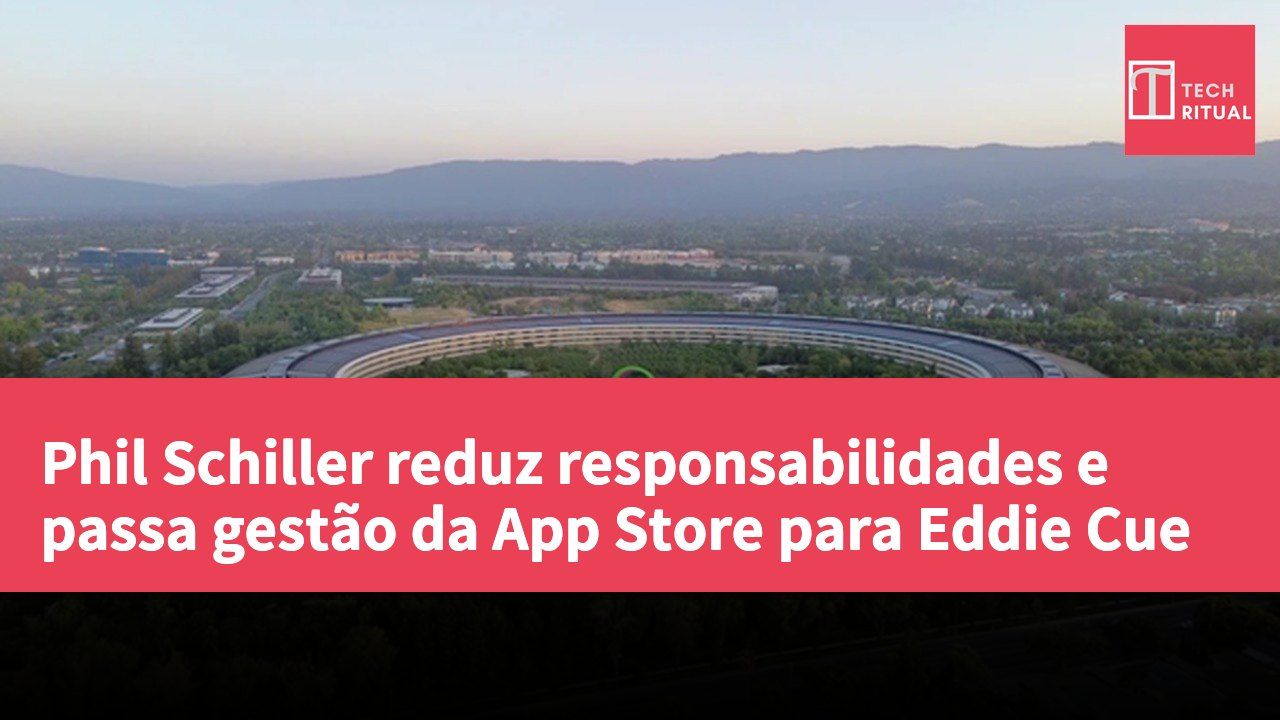 Phil Schiller reduz responsabilidades e passa gestão da App Store para Eddie Cue