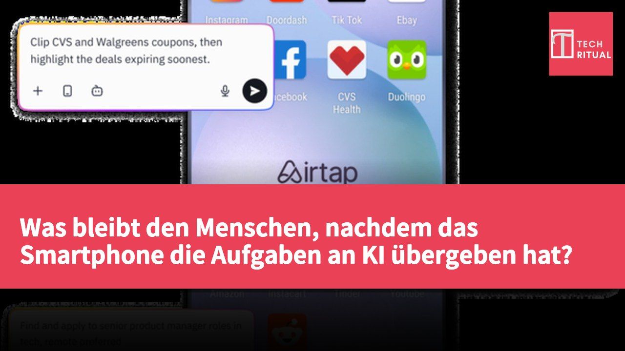 Was bleibt den Menschen, nachdem das Smartphone die Aufgaben an KI übergeben hat?