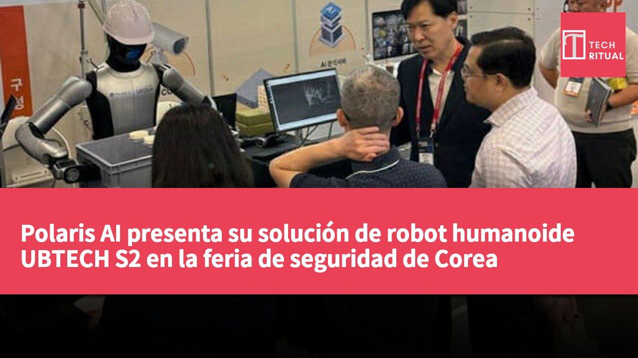 Polaris AI presenta su solución de robot humanoide UBTECH S2 en la feria de seguridad de Corea