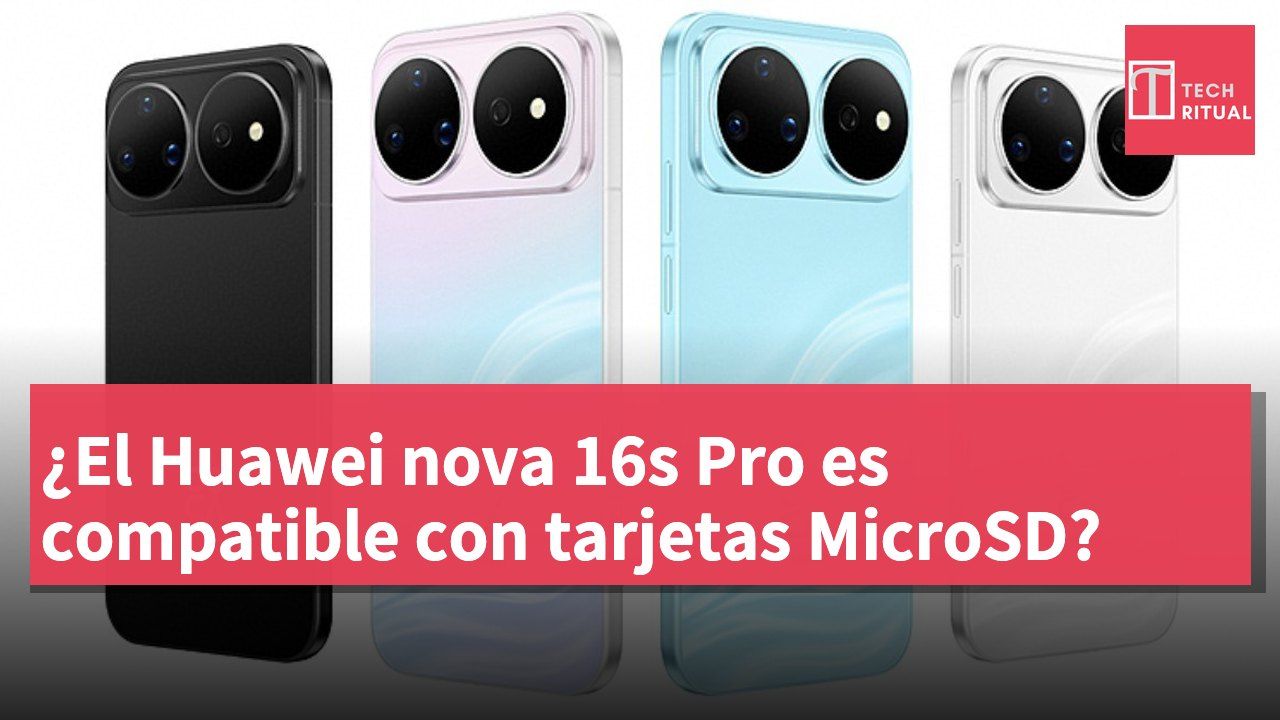 ¿El Huawei nova 16s Pro es compatible con tarjetas MicroSD?
