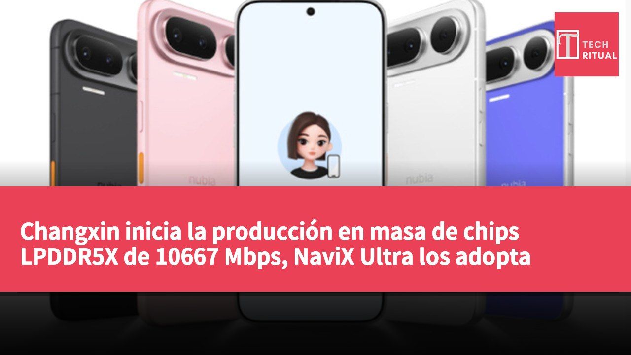 Changxin inicia la producción en masa de chips LPDDR5X de 10667 Mbps, NaviX Ultra los adopta primero.