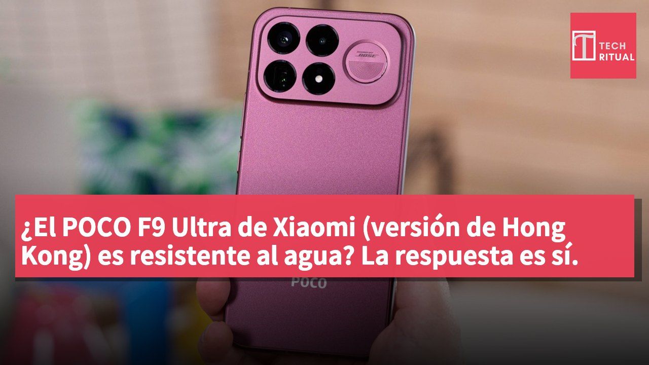 ¿El POCO F9 Ultra de Xiaomi (versión de Hong Kong) es resistente al agua? La respuesta es sí.