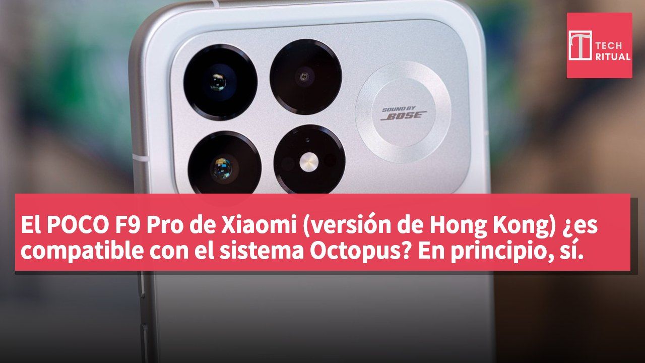 El POCO F9 Pro de Xiaomi (versión de Hong Kong) ¿es compatible con el sistema Octopus? En principio, sí.