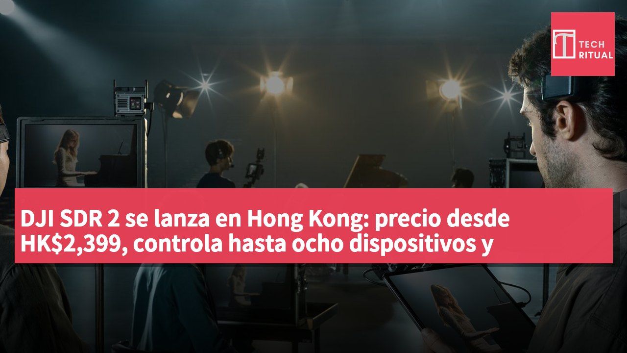 DJI SDR 2 se lanza en Hong Kong: precio desde HK$2,399, controla hasta ocho dispositivos y transmite a 4 km