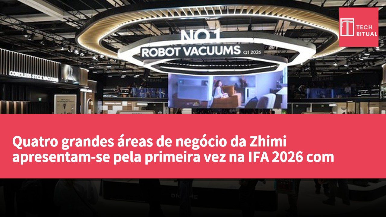 Quatro grandes áreas de negócio da Zhimi apresentam-se pela primeira vez na IFA 2026 com tecnologia robótica para o lar, jardim, mobilidade e cenários industriais.