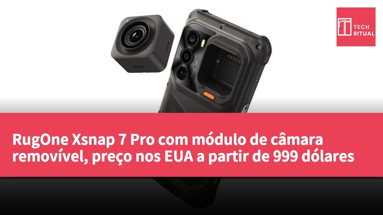 RugOne Xsnap 7 Pro com módulo de câmara removível, preço nos EUA a partir de 999 dólares