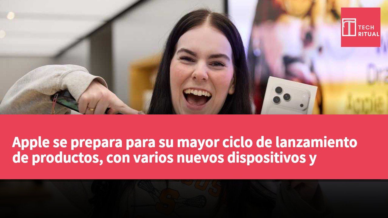Apple se prepara para su mayor ciclo de lanzamiento de productos, con varios nuevos dispositivos y diseños plegables previstos para 2026 y 2027.
