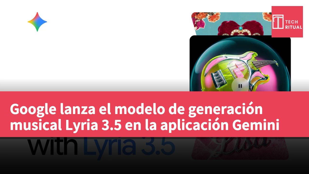 Google lanza el modelo de generación musical Lyria 3.5 en la aplicación Gemini