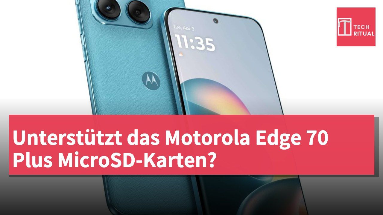 Unterstützt das Motorola Edge 70 Plus MicroSD-Karten?