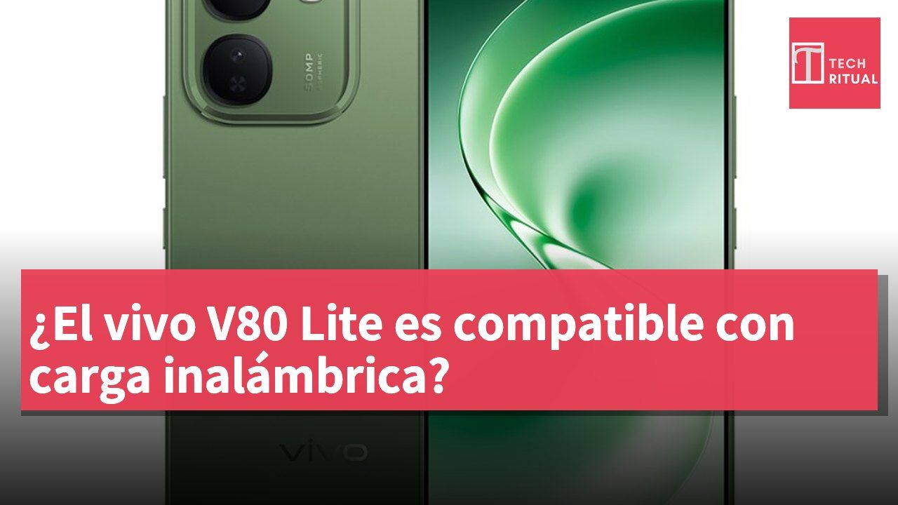 ¿El vivo V80 Lite es compatible con carga inalámbrica?