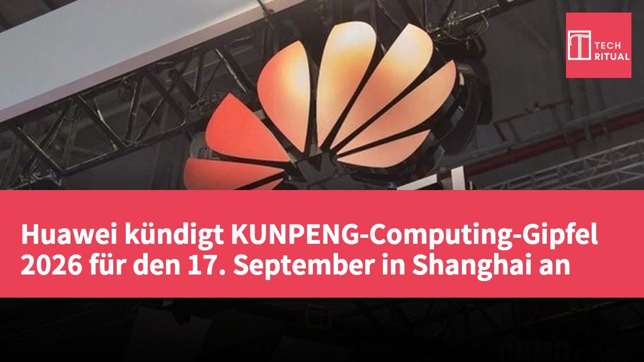 Huawei kündigt KUNPENG-Computing-Gipfel 2026 für den 17. September in Shanghai an